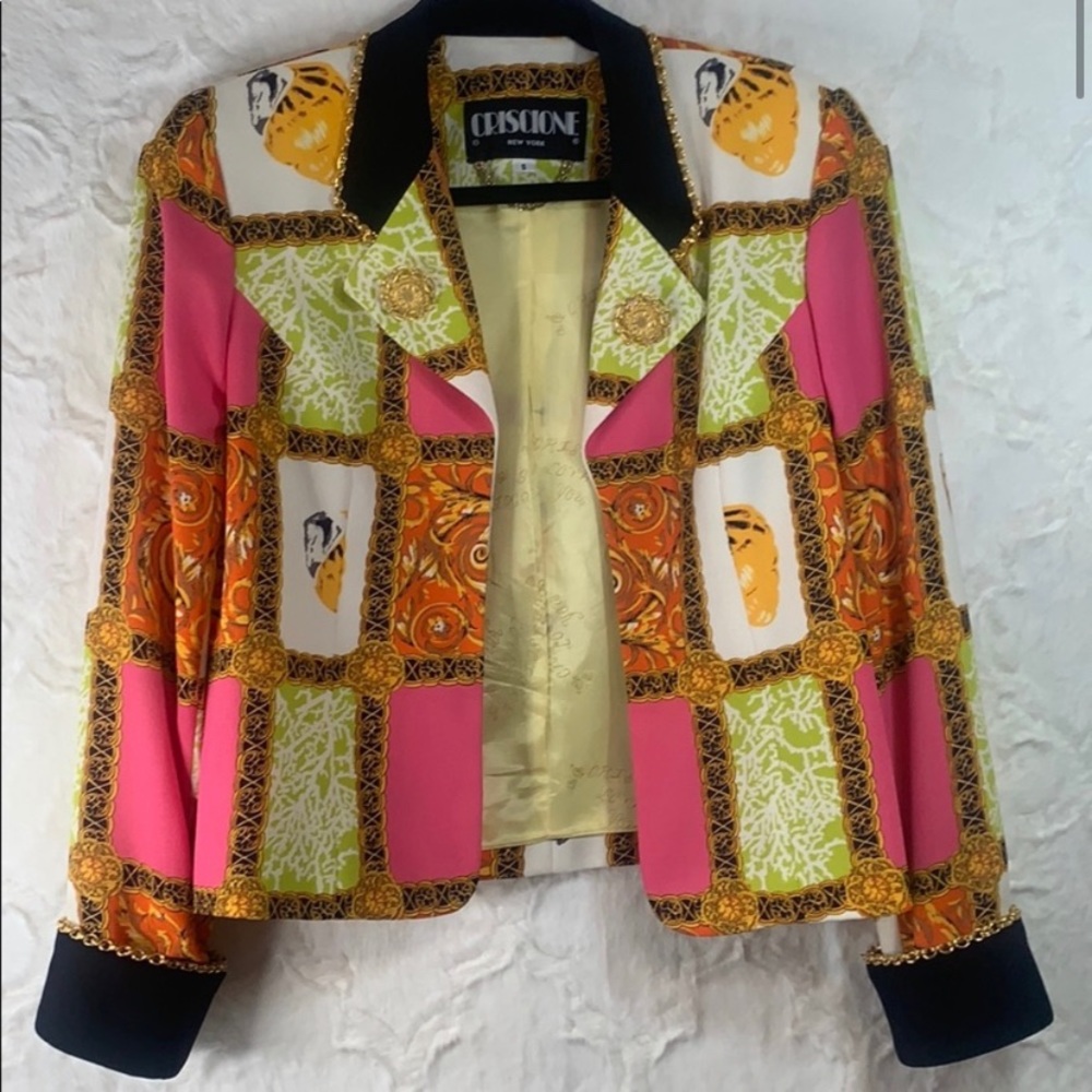 CRISCIONE jacket/blazer Vintage jacket small